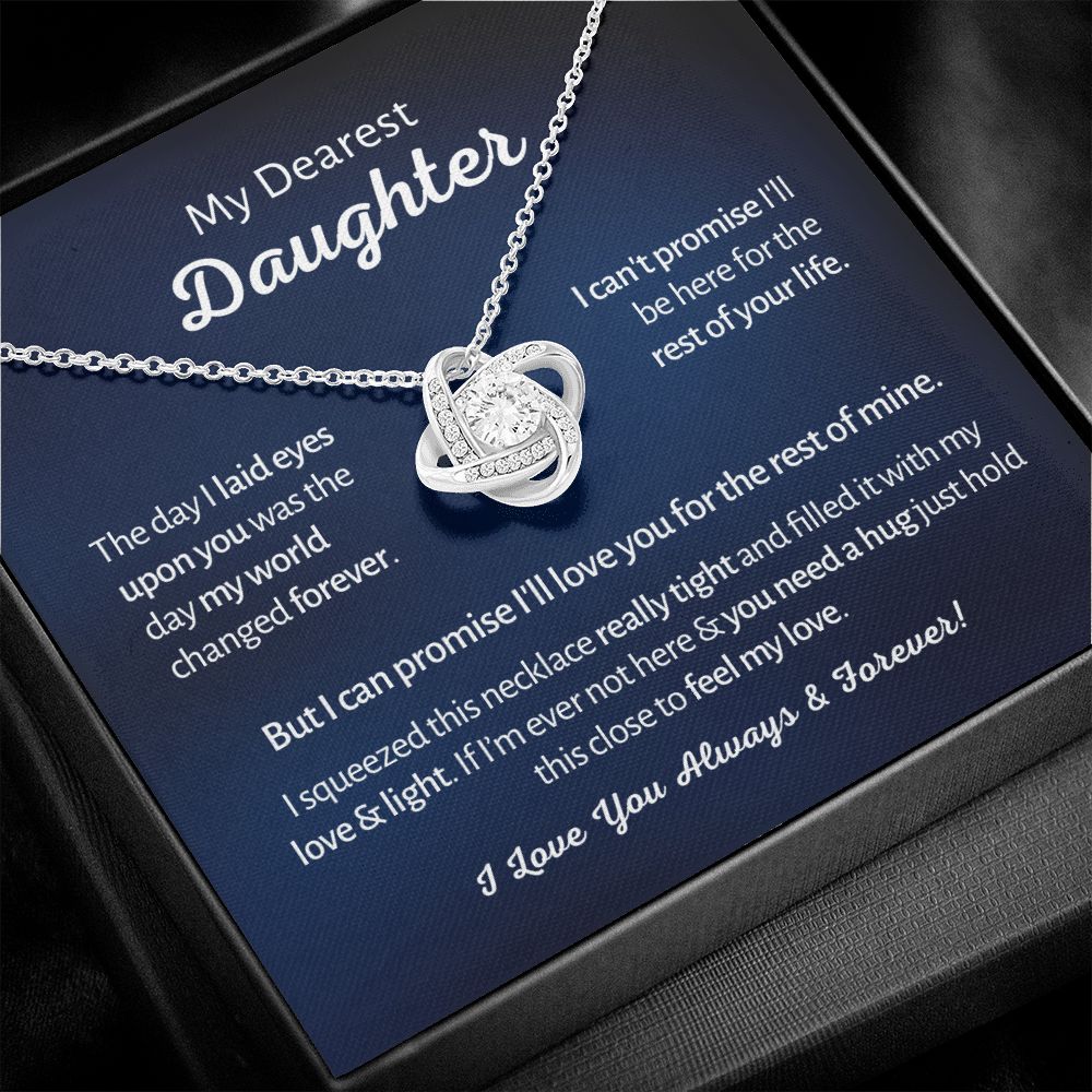 Dearest Daughter - Love Knot - Necklace