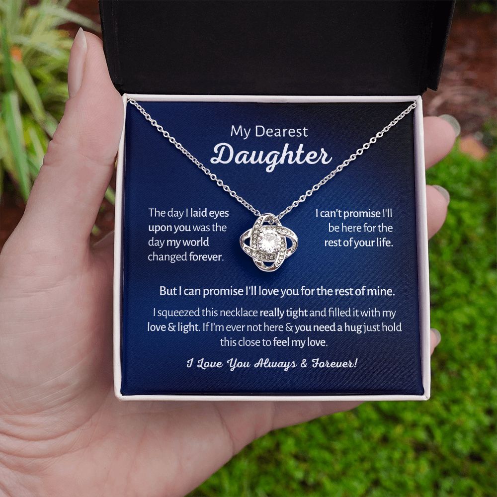 Dearest Daughter - Love Knot - Necklace