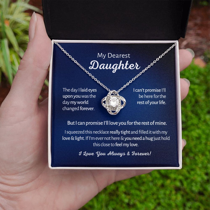 Dearest Daughter - Love Knot - Necklace