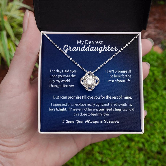 Dearest Granddaughter - Love & Light - Love Knot