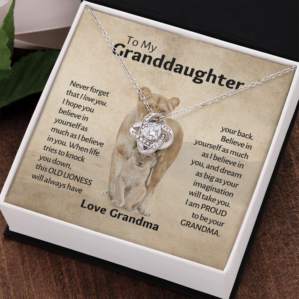 My Granddaughter - Old Lioness - Love Knot
