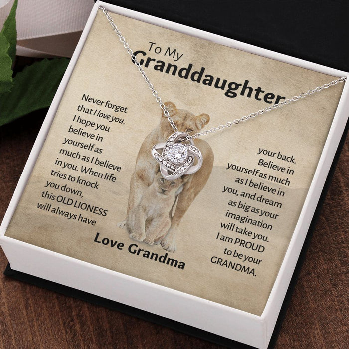 My Granddaughter - Old Lioness - Love Knot