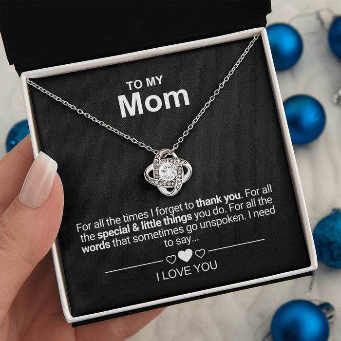 To My Mom - Messages - Love necklace