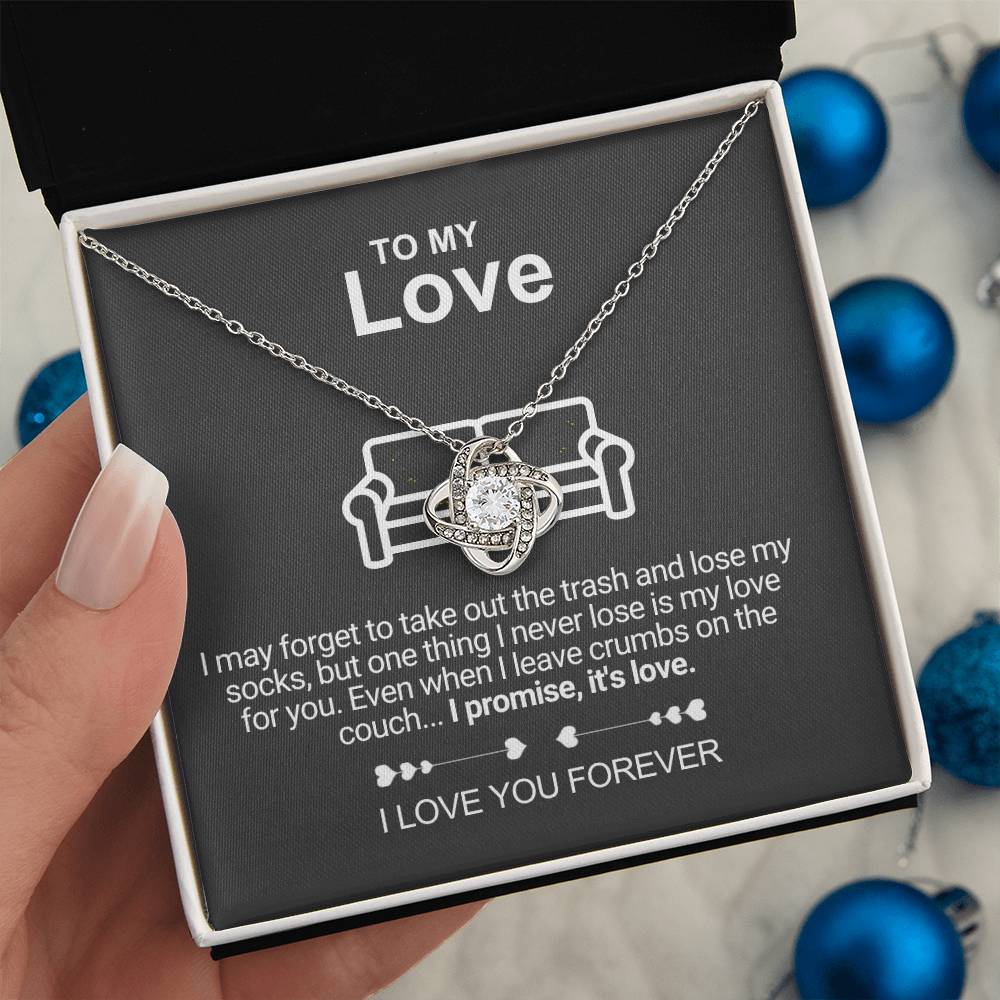 To My Love - I Promise - Necklace