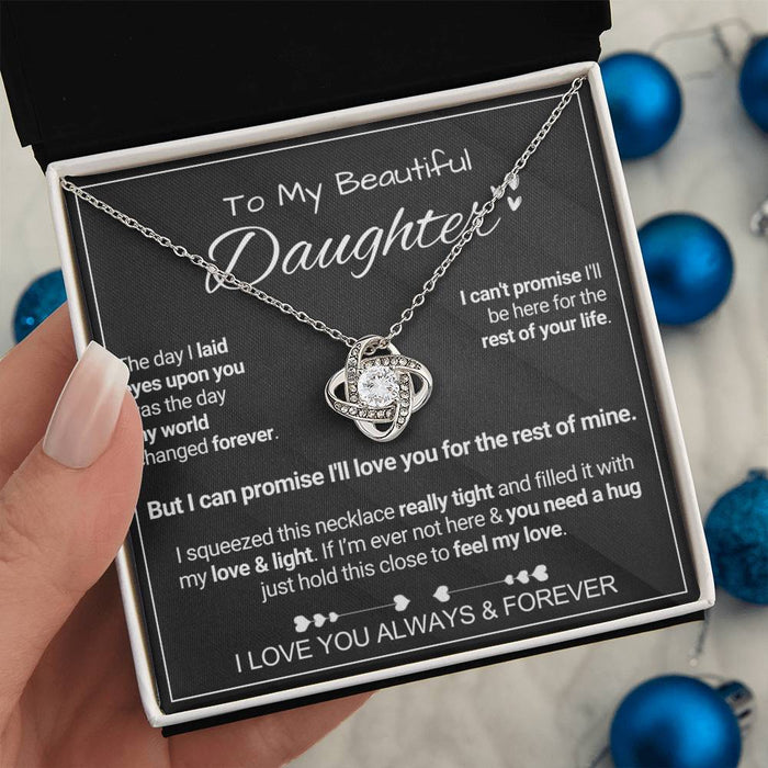 To My Daughter - Promise - Love Knot