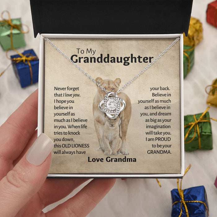 My Granddaughter - Old Lioness - Love Knot