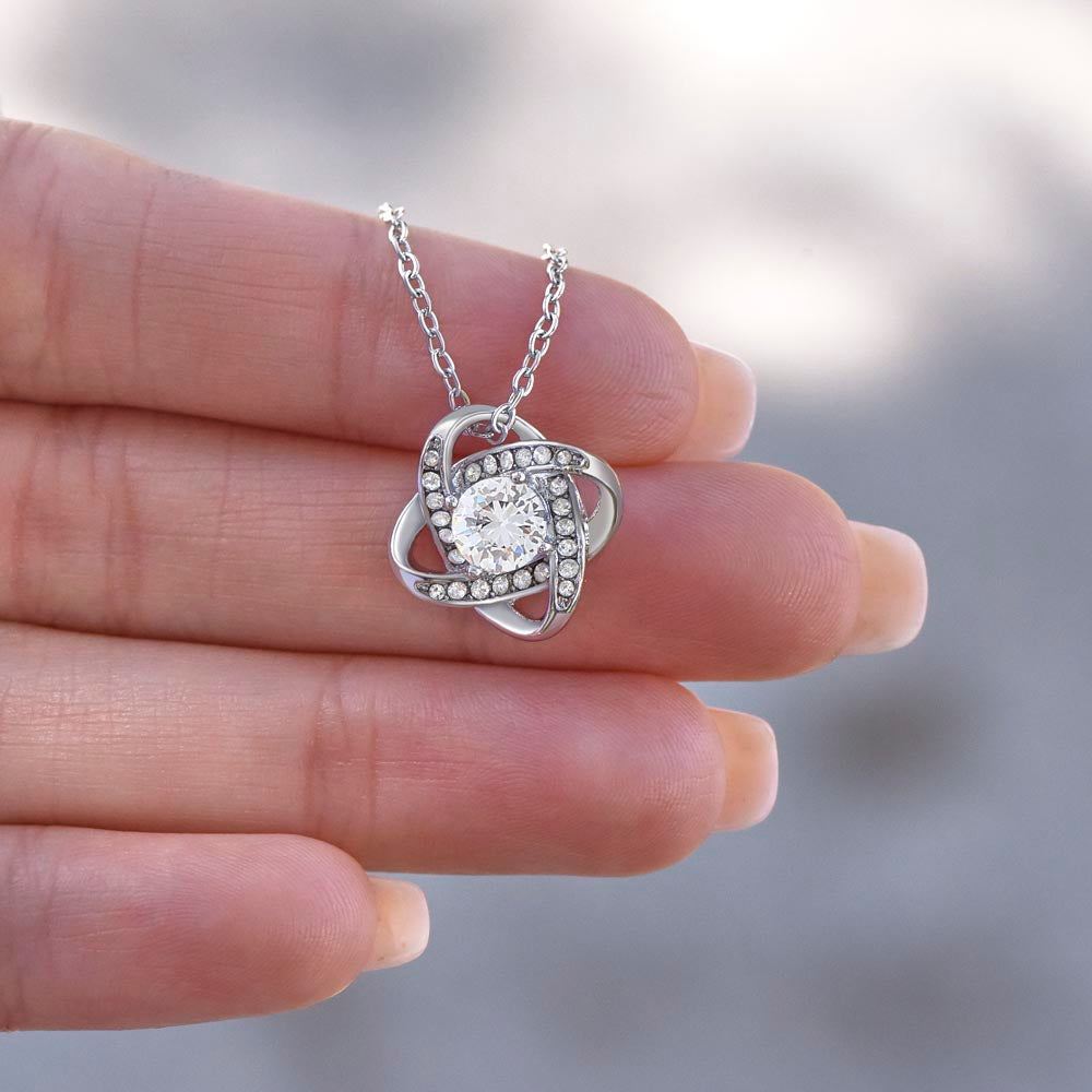 My Beautiful Daughter - Old Lion - Love Knot Necklace