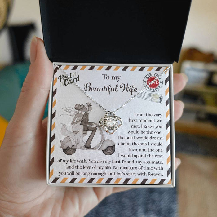 To My Wife – You Are the One Forever - Necklace