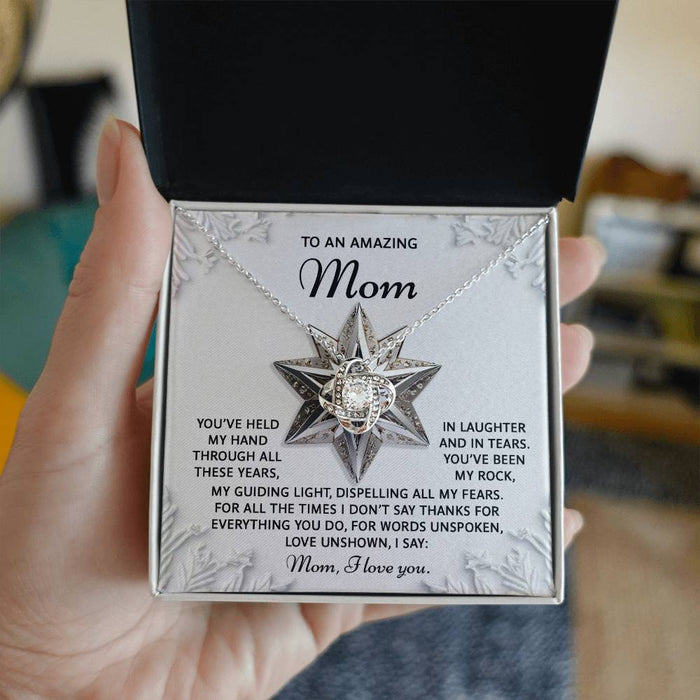 Mom - Love Unshown - Love Knot Necklace