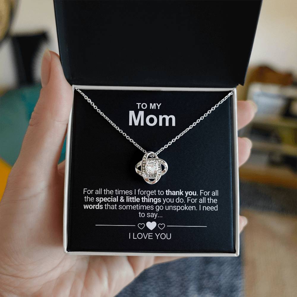 To My Mom - Messages - Love necklace