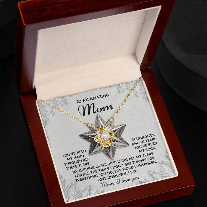 Mom - Love Unshown - Love Knot Necklace