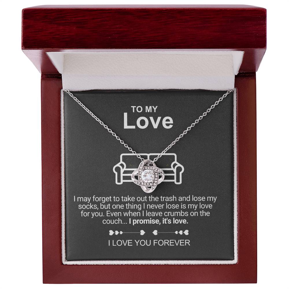 To My Love - I Promise - Necklace