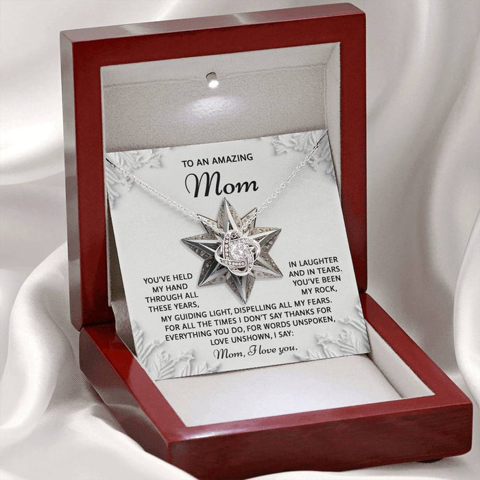 Mom - Love Unshown - Love Knot Necklace