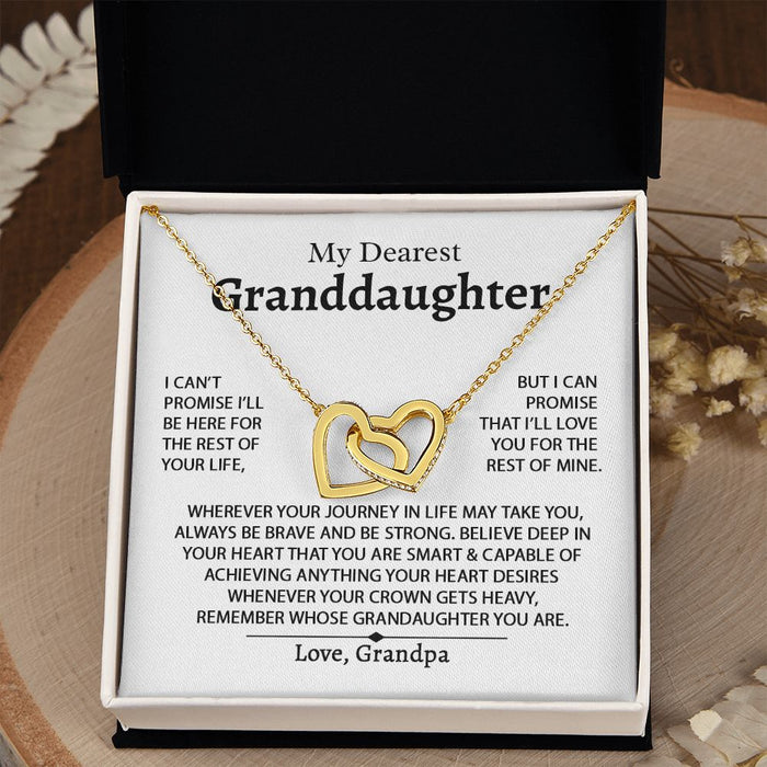 My Dearest Granddaughter - Love Grandpa - Brave, Strong
