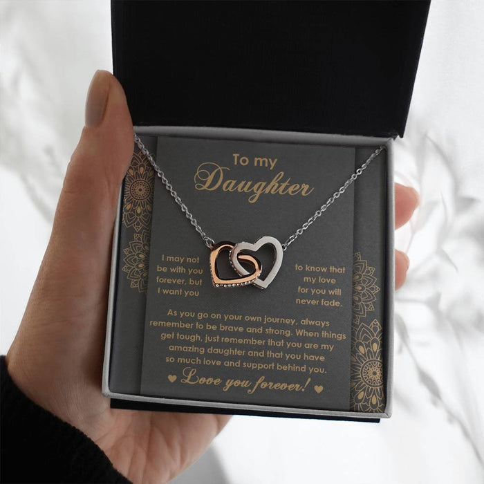 Daughter - Brave And Strong - Interlocking Hearts
