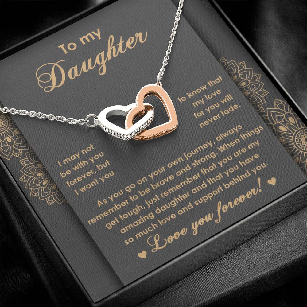 Daughter - Brave And Strong - Interlocking Hearts