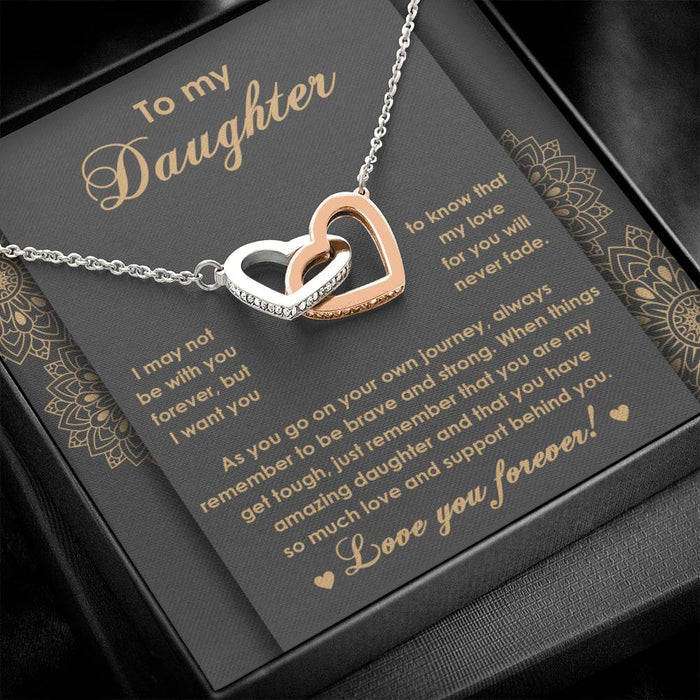 Daughter - Brave And Strong - Interlocking Hearts