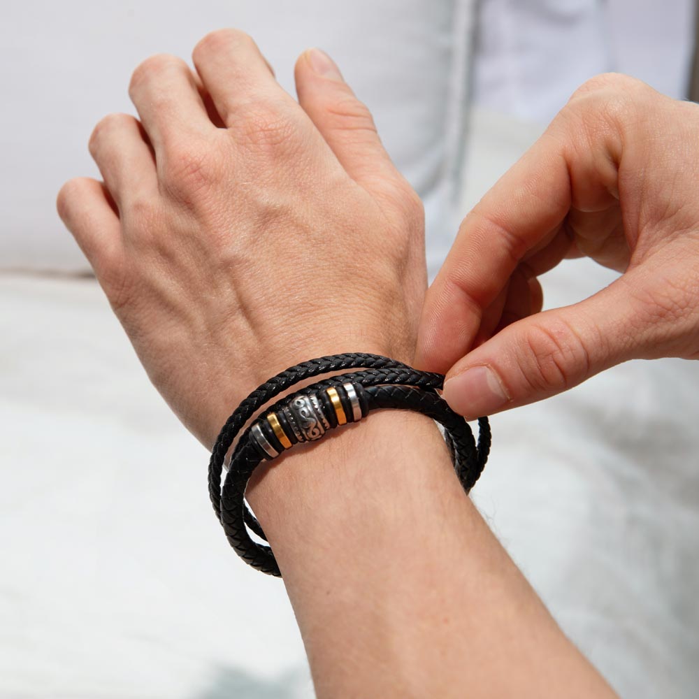My Dad - Remember The Lessons - Love You Forever Bracelet