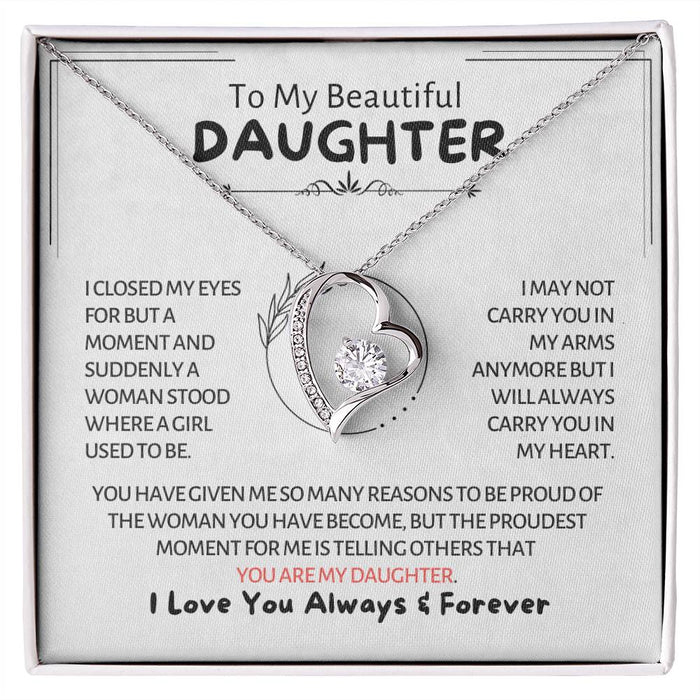 To My Beautiful Daughter - Girl To Woman - Forever Love