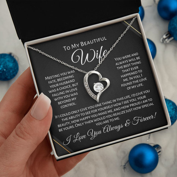 To My Beautiful Wife - One Thing - Necklace