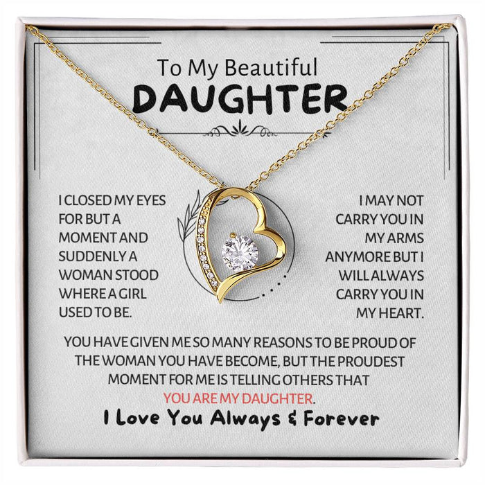 To My Beautiful Daughter - Girl To Woman - Forever Love