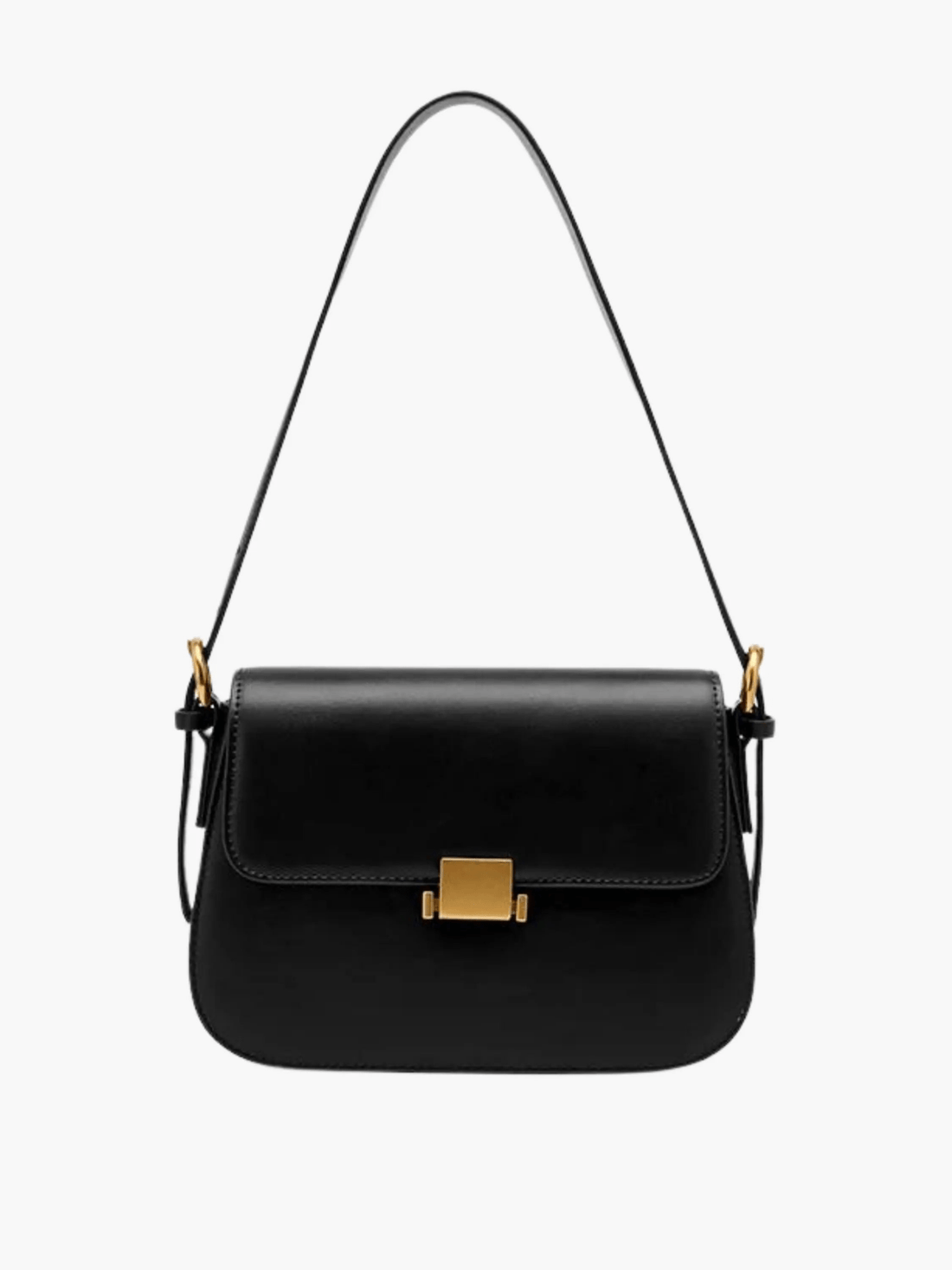 Dolce | Leather Shoulder Bag-Shoulder Bag-Urban Devyne-Black-Urban Devyne