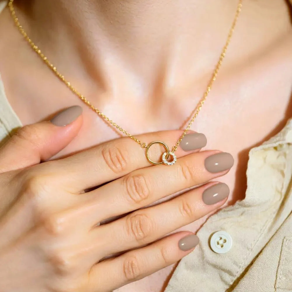 Always Us Gold Necklace for My Sister