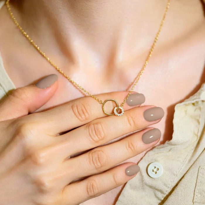 Always Us Gold Necklace for My Sister