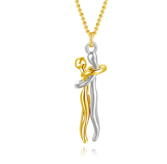 Lisa - Cherished Hug Pendant Necklace