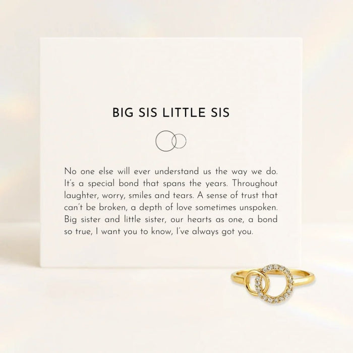Always Us Gold Ring for My Sister