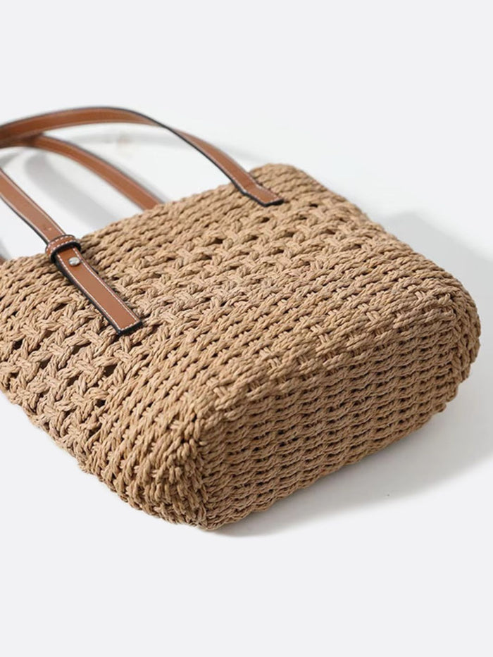 Heidi | Woven Rope Tote Straw Bag-Shoulder Bags-Urban Devyne-Urban Devyne