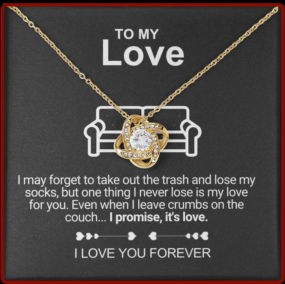 To My Love - I Promise - Necklace