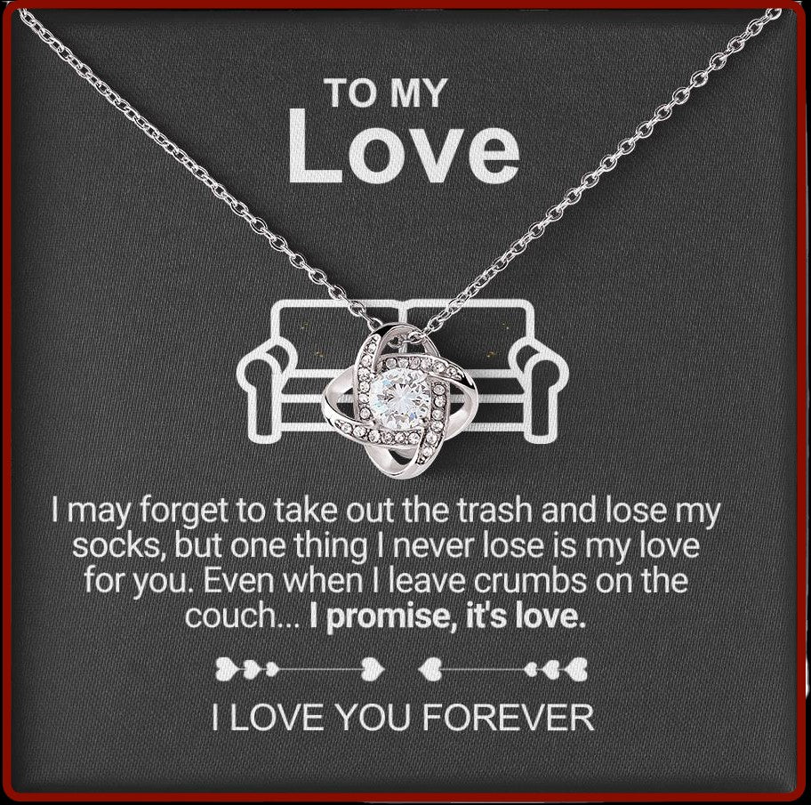 To My Love - I Promise - Necklace