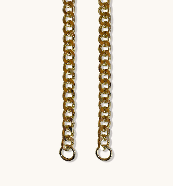 Freya | Curb Link Bag Chain-Bag Accessory-Urban Devyne-Gold-Urban Devyne