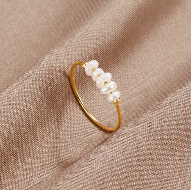 Marina | Freshwater Pearl Ring-Ring-Urban Devyne-US 5-Urban Devyne