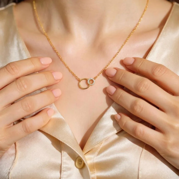 Always Us Gold Necklace for My Sister