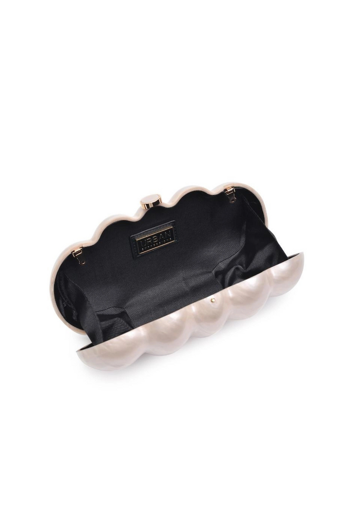 Daria | Ovel Marble Clutch-Clutches-Urban Devyne-Urban Devyne