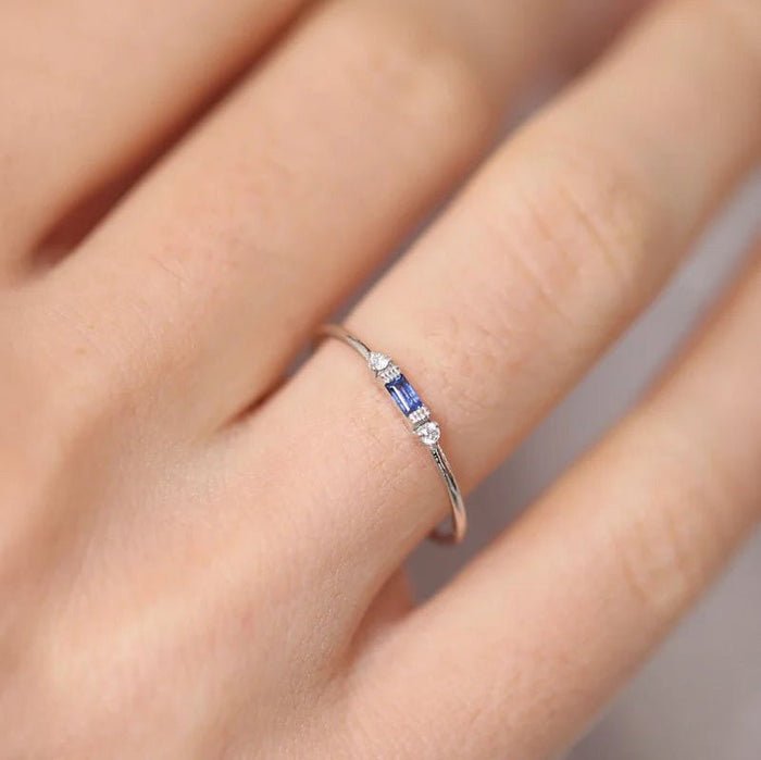Catrin Dainty & Baguette Diamond Ring
