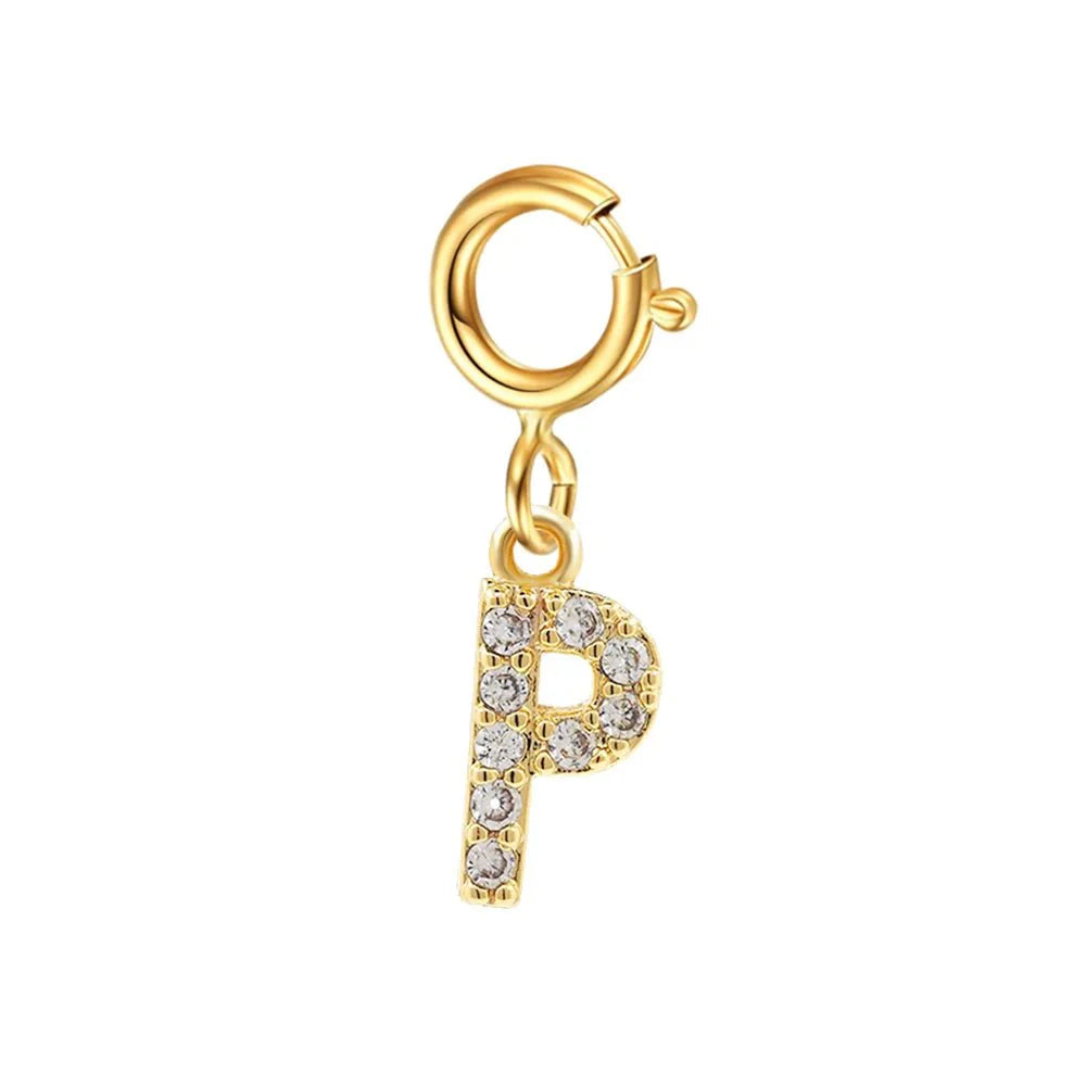 Iona Dainty Cuban Figaro Chain Letter Initial Bracelet