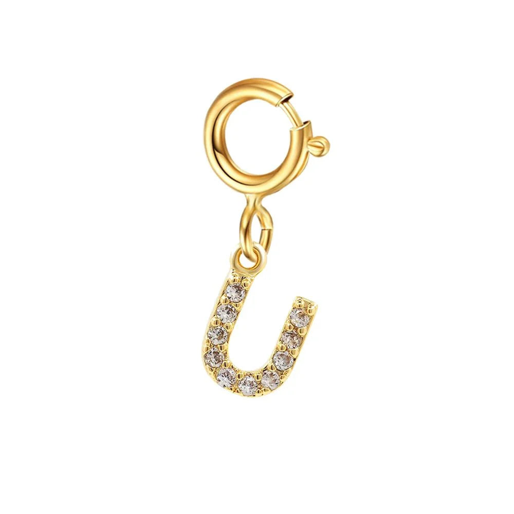 Iona Dainty Cuban Figaro Chain Letter Initial Bracelet