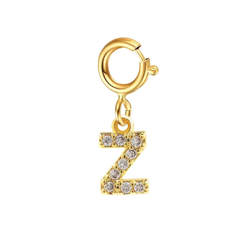 Iona Dainty Cuban Figaro Chain Letter Initial Bracelet