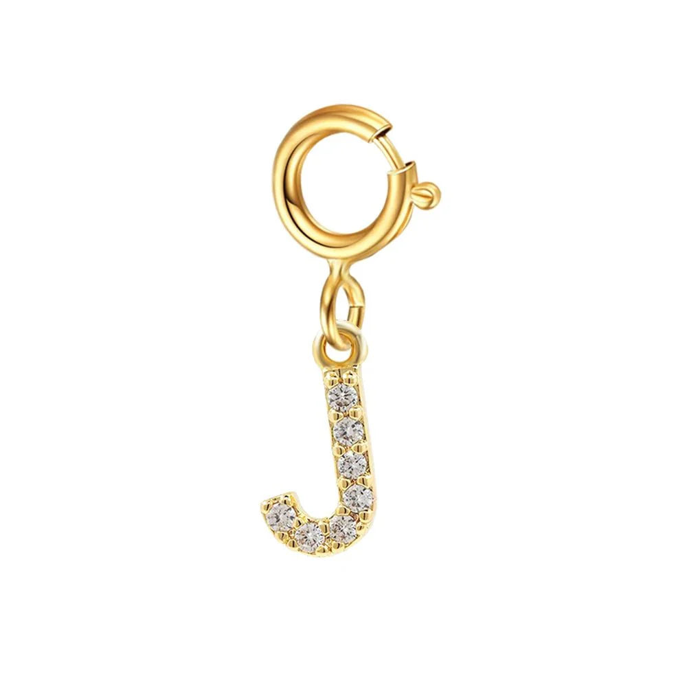 Iona Dainty Cuban Figaro Chain Letter Initial Bracelet