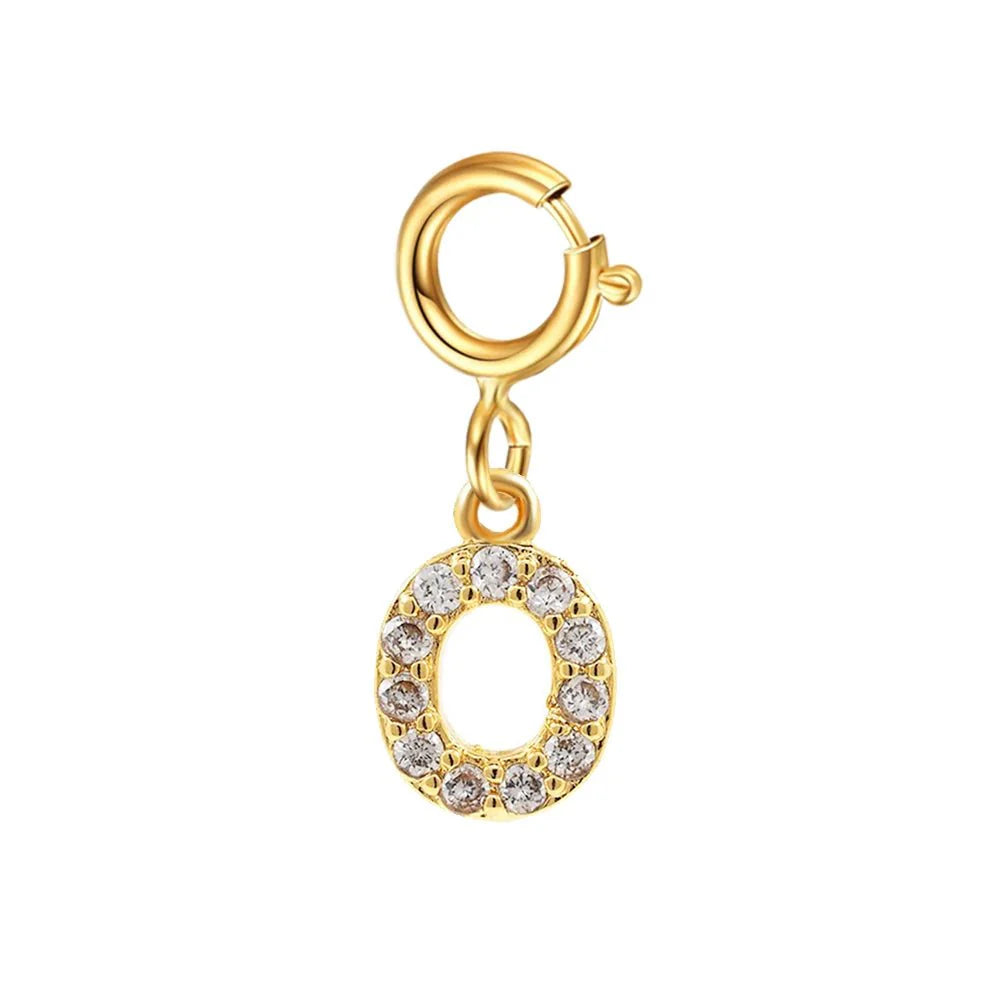 Iona Dainty Cuban Figaro Chain Letter Initial Bracelet