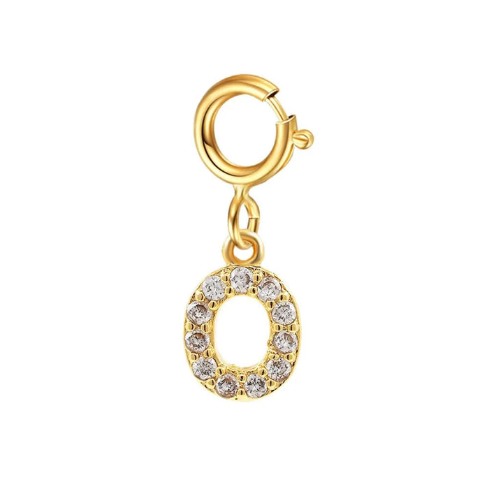 Iona Dainty Cuban Figaro Chain Letter Initial Bracelet