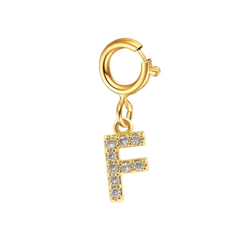 Iona Dainty Cuban Figaro Chain Letter Initial Bracelet