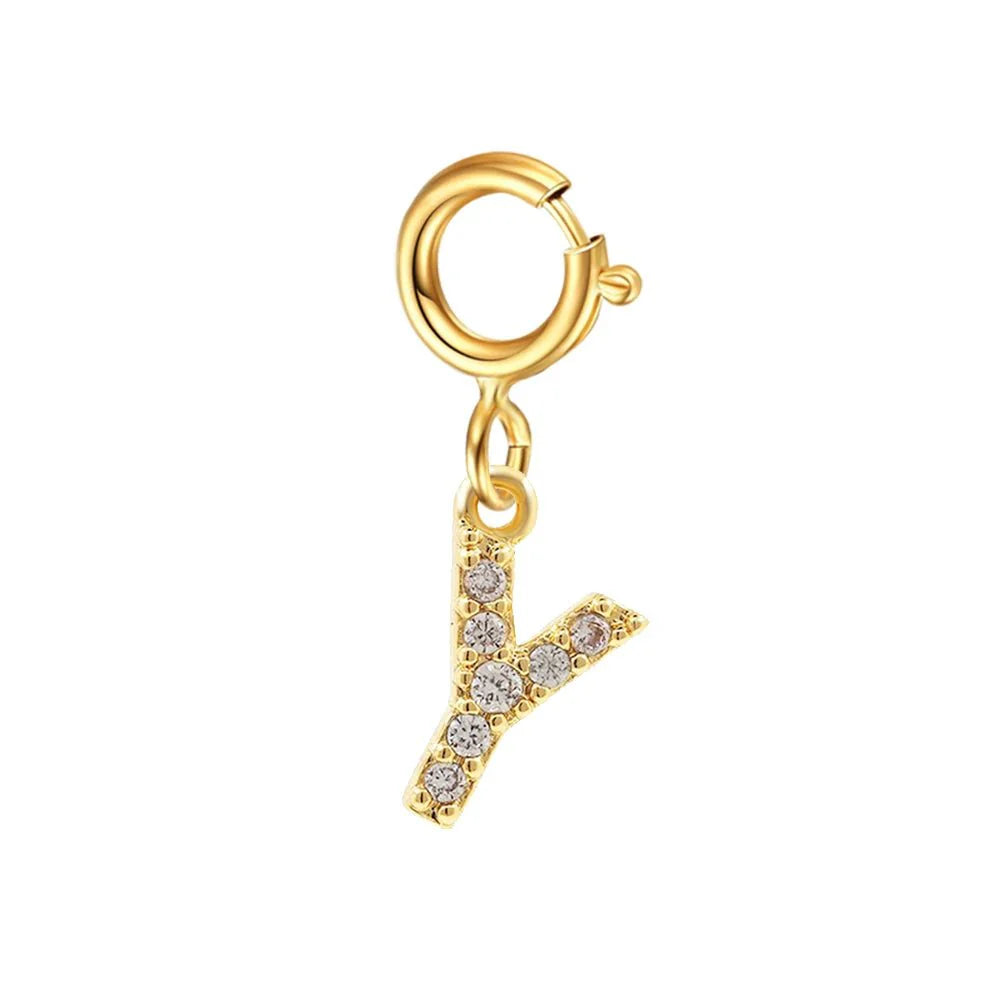 Iona Dainty Cuban Figaro Chain Letter Initial Bracelet