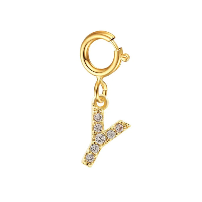Iona Dainty Cuban Figaro Chain Letter Initial Bracelet
