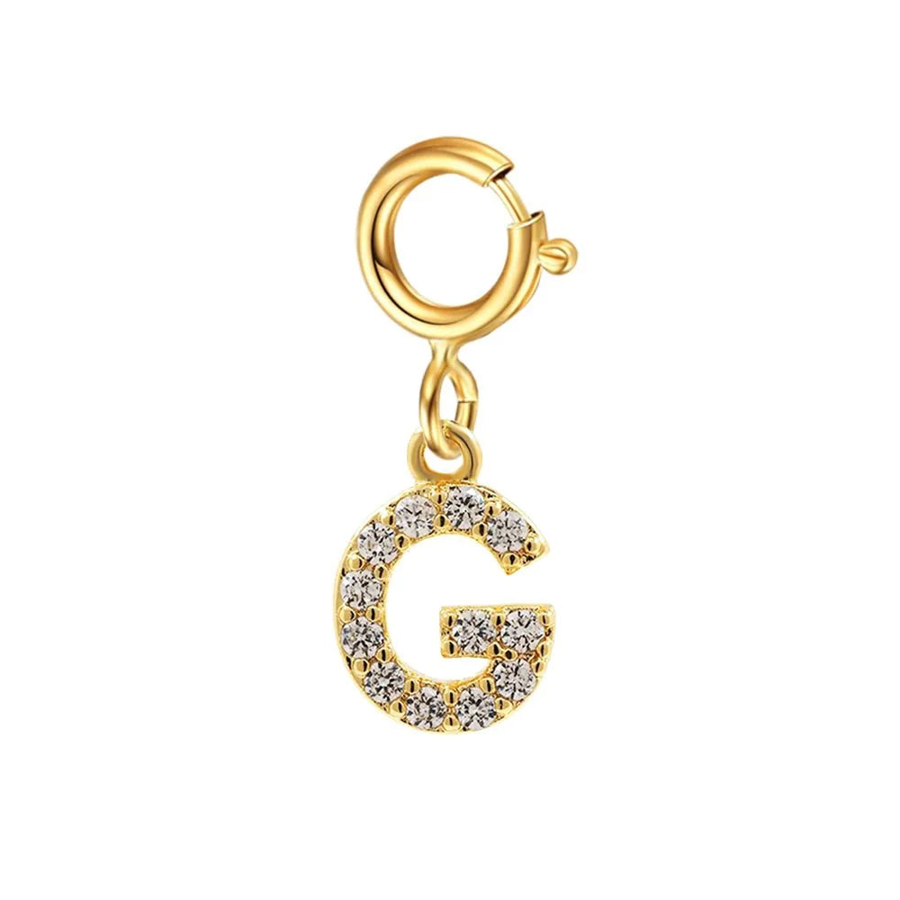 Iona Dainty Cuban Figaro Chain Letter Initial Bracelet