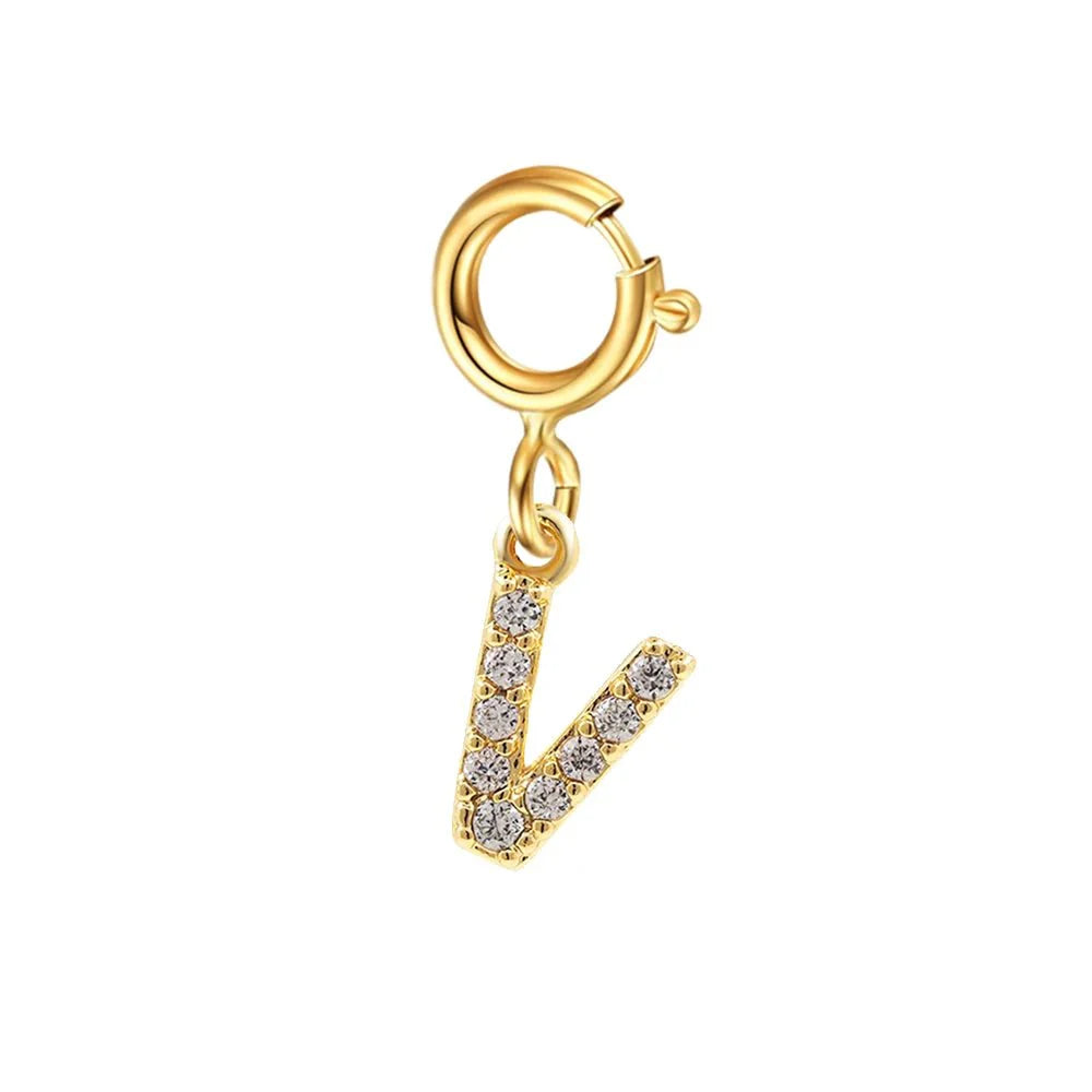 Iona Dainty Cuban Figaro Chain Letter Initial Bracelet