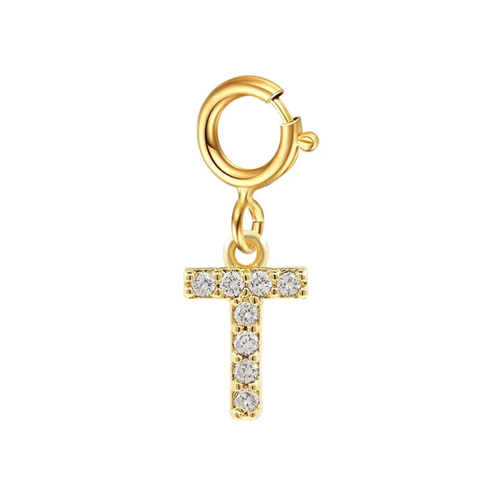 Iona Dainty Cuban Figaro Chain Letter Initial Bracelet